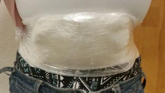 Tucson woman caught at border with 2 pounds of meth wrapped around her belly